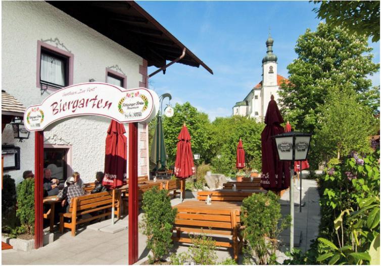 Gasthaus Zur Post Брайтбрунн-ам-Кимзе Экстерьер фото